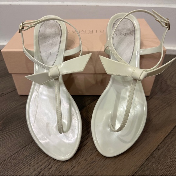 Alexandre Birman Clarita Jelly White Size EU 37 Size US 7 - Picture 13 of 15